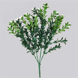 Artificial Flowering Boxwood Stem UV Resistant 30cm - Designer Plants