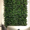 Artificial Ivy Panel in a Home Study