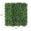 Artificial Photinia Hedge Panel Wall 11SQ FT Commercial Grade UV Resistant dimm