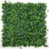 Artificial Boston Ivy Leaf Screen Green Wall Panel UV Resistant 1m x 1m