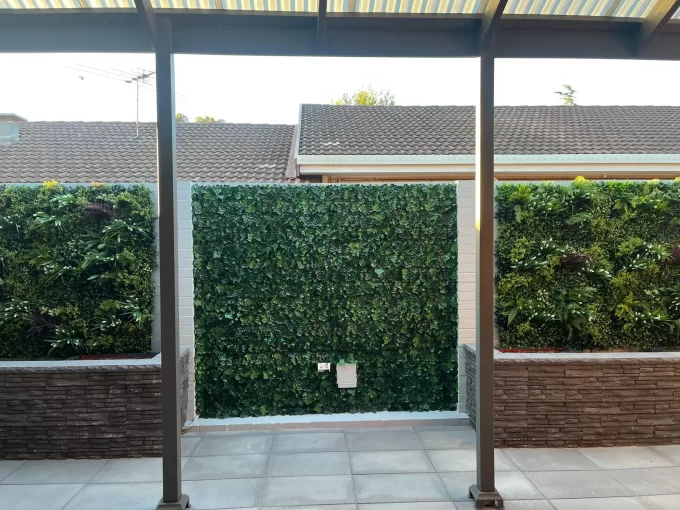 A a verdant paradise with Vertical Garden Panels