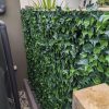 Boston Ivy Leaf Screen Green Wall Panel UV Resistant 1m x 1m