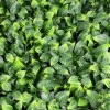Artificial camelia jasmine hedge panel screen