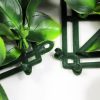 Artificial camelia jasmine hedge panel screen