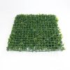 Artificial fake yellow buxus hedge panel