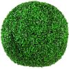 fake boxwood ball topiary