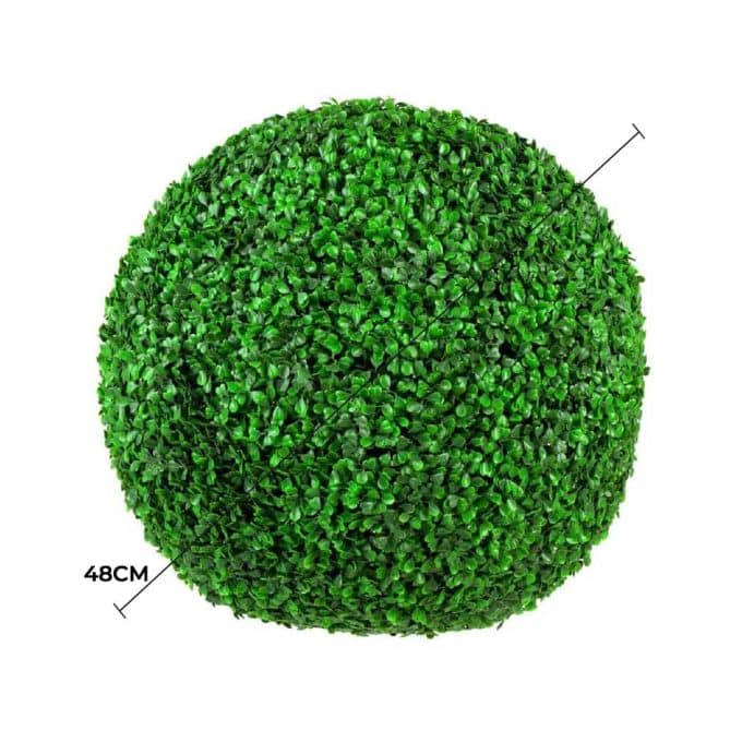 Large Boxwood Topiary Ball UV Resistant 44cm