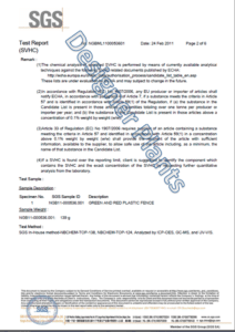 Designer Plants Test Report Page 2