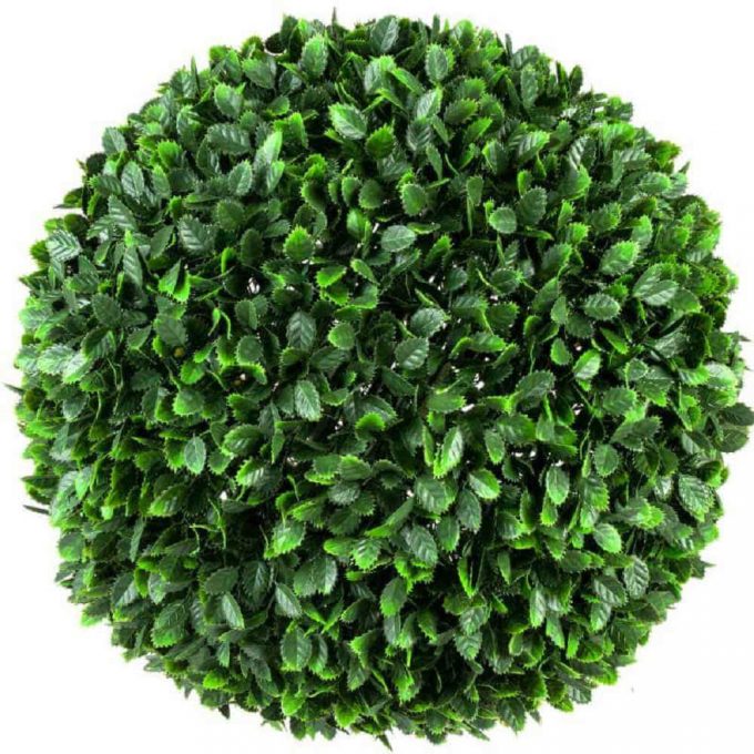 artificial rose topiary ball
