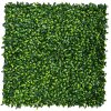 Jasmine leaf fake hedge panel tile