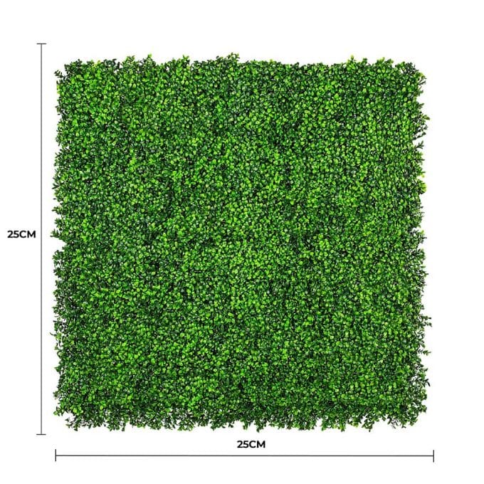 Deluxe Buxus Hedge Leaf Screen / Panels UV Resistant SAMPLE