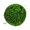 Large Clover Hedge Topiary Ball UV Resistant 44cm