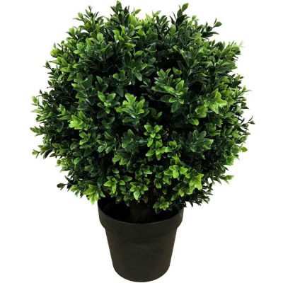 50cm Artificial Hedge Shrub Plant