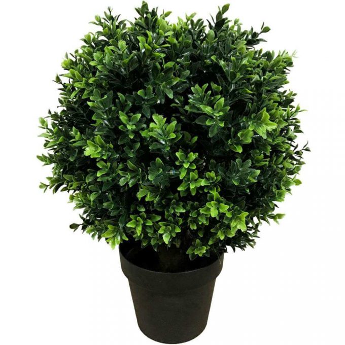 50cm Artificial Hedge Shrub Plant
