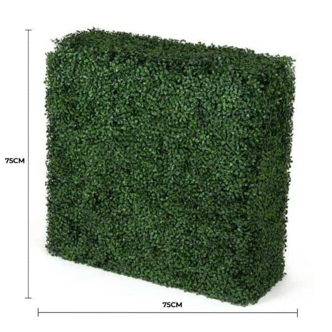 Portable Boxwood Hedge UV Resistant 75CM X 75cm
