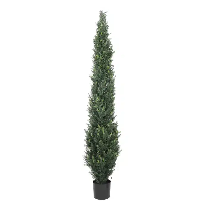 Steel Pipe Cypress Tree 180CM Height Outdoor UV Protected