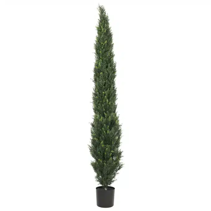 Steel Pipe Cypress Tree 210CM Outdoor UV Protected (1)