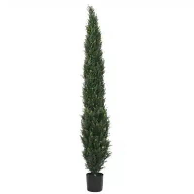 Steel Pipe Cypress Tree 210CM Outdoor UV Protected