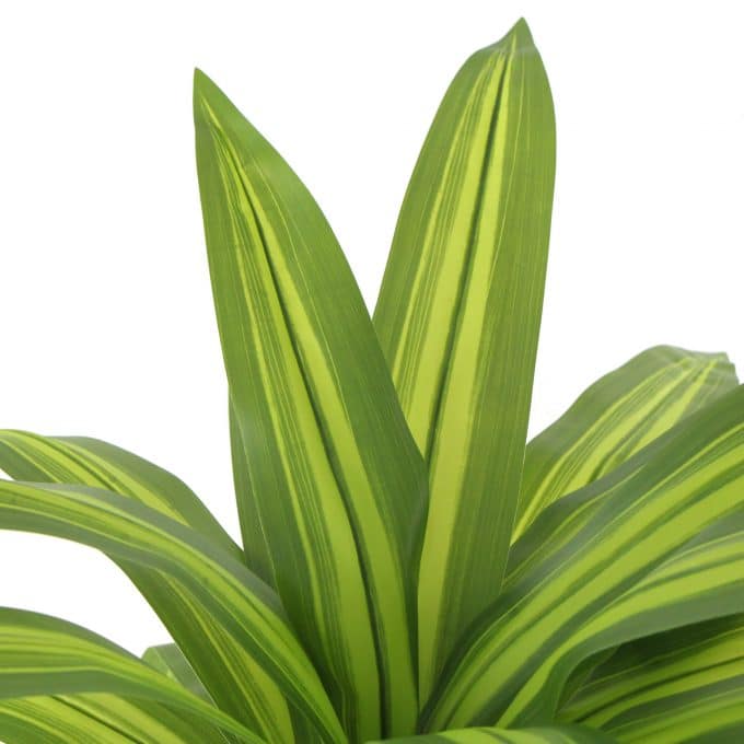 Artificial Muli Head Dracaena Tree with Mixed Green Leaves and long fake leaves
