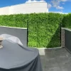 Stunning Realistic-looking Garden Fence with Mediterranean Fern