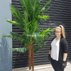 Large artificial palm tree