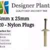 Nylon Plug Installation Kit for Green Walls