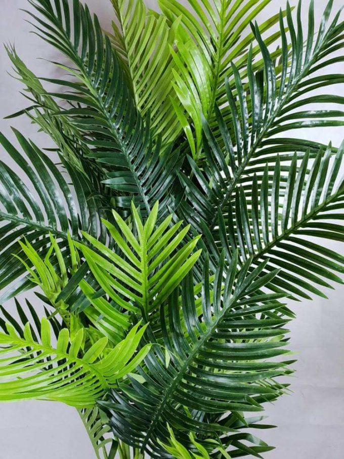 Multi trunk artificial hawaii palm tree
