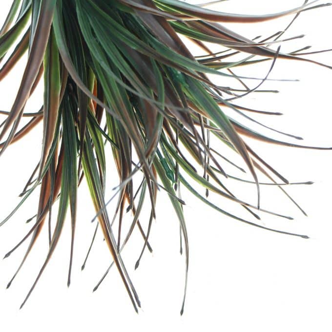 Artificial Brown Tipped Grass Plant UV Resistant 35cm