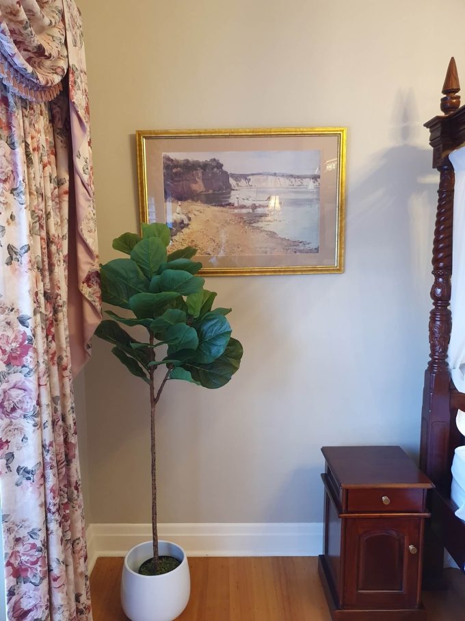 Artificial Fiddle Leaf Fig Potted Faux Plant