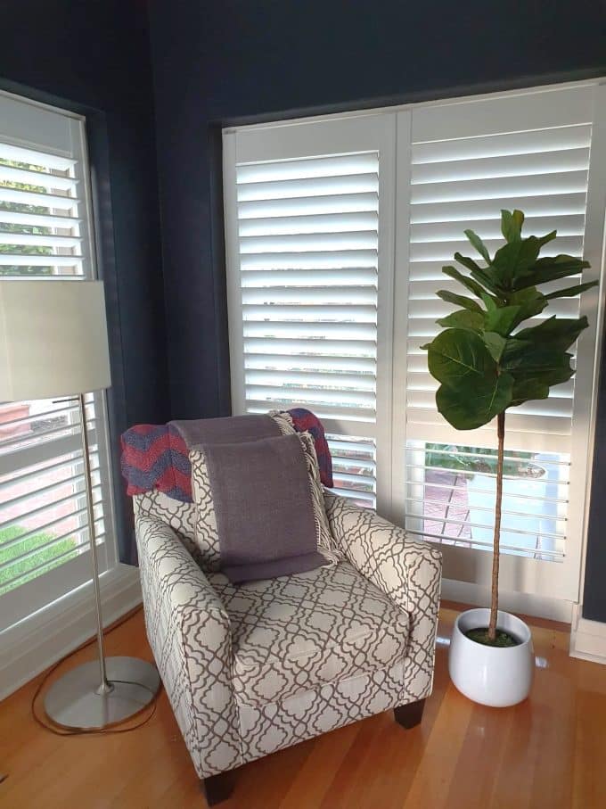 Artificial Fiddle Leaf Fig Potted Faux Plant Living Room