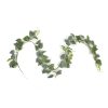 Artificial Light Fittonia Garland 190cm Light Green Faux Garland Long