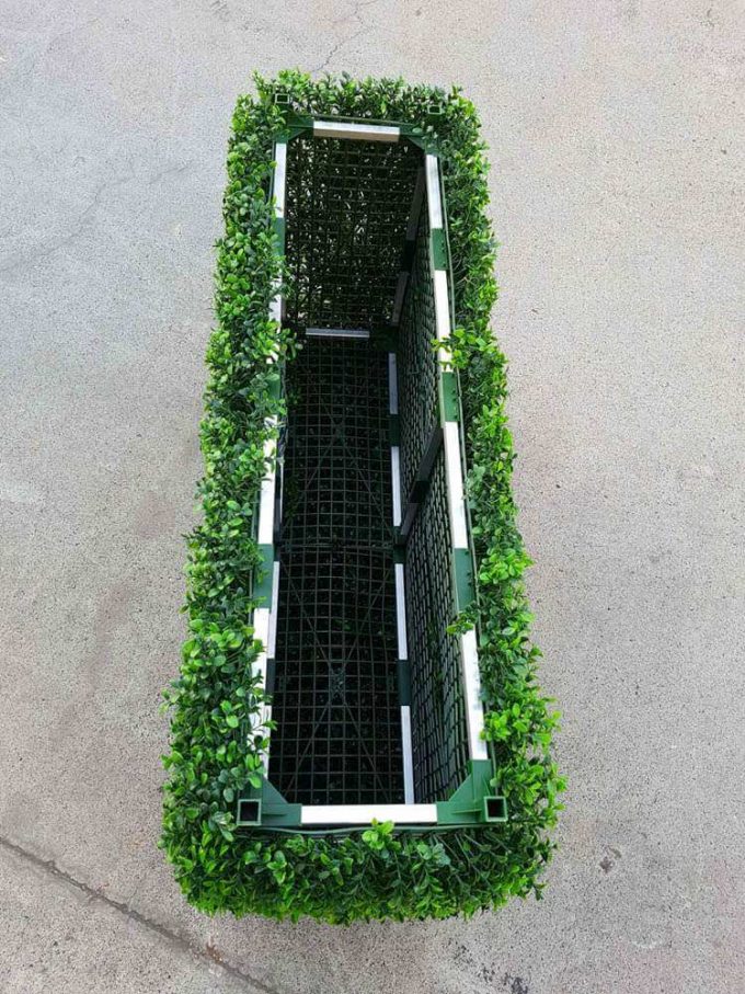 Artificial buxus hedge - portable fake hedeg