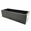 Gray Metal Planter Small