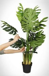Step 2 Unfold your fake plant - unfold the branches from the bottom first