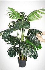 Unfold your fake plants - step three continue to unfold to your needs