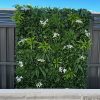 Artificial Snowy White Green Wall Panel in Sydney