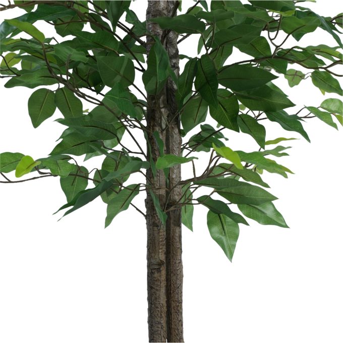 mixed green bushy artificial ficus tree 180cm