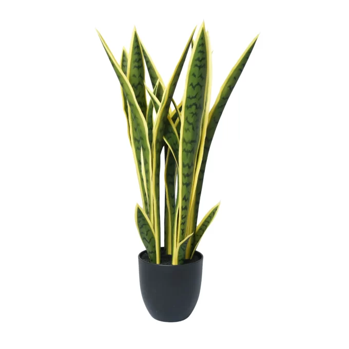 Artificial Potted Yellow Tongue Plant