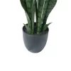 Artificial Snake Plant Tall Dark Green Mothers Iin Law Tongue Pot