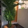 large artificial fake palm tree