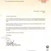 Letter of endorsement from zoo for Designer Plants Palm Tree
