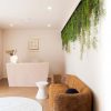 hanging artificial plants for an office