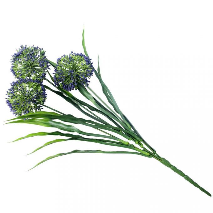 flowering purple fake green wall plant