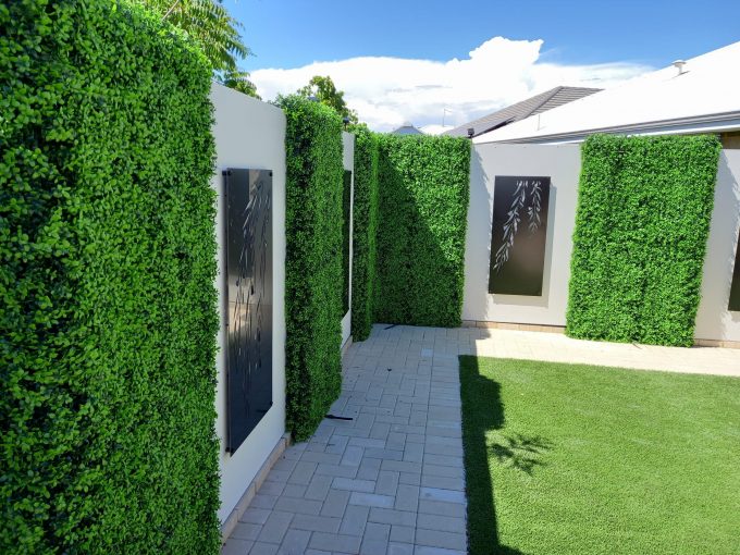 Luxury Deluxe Buxus (Bright) Hedge Panels UV Resistant 1m x 1m