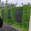 Artificial Boxwood Hedge Panels Installed