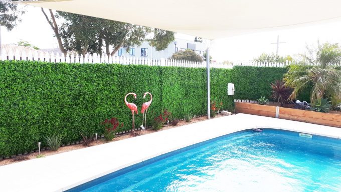 Luxury Deluxe Buxus (Bright) Hedge Panels UV Resistant 1m x 1m