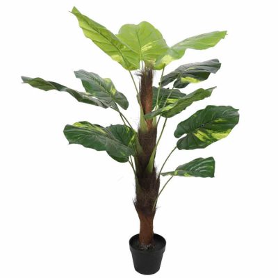 Tree - Artificial Potted Pothos Plant with Pole 100cm