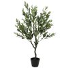 Tree - Artificial Olive Tree with Olives 125cm