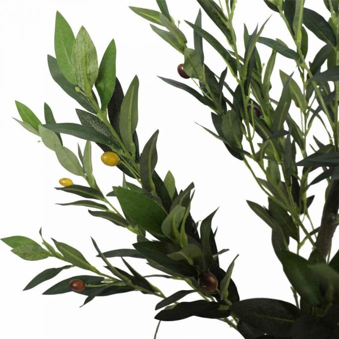 Foliage - Artificial Olive Tree with Olives 125cm