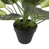 fake potted lily plant